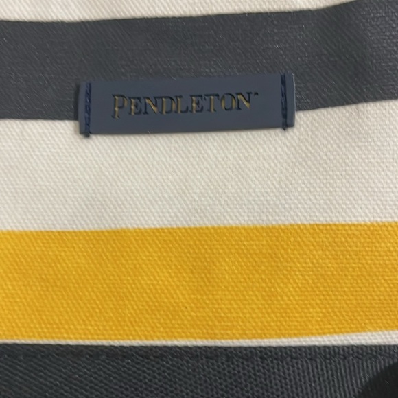 Pendleton Striped mini Backpack - Black, Yellow, Red, Green - Picture 5 of 8